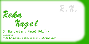 reka nagel business card